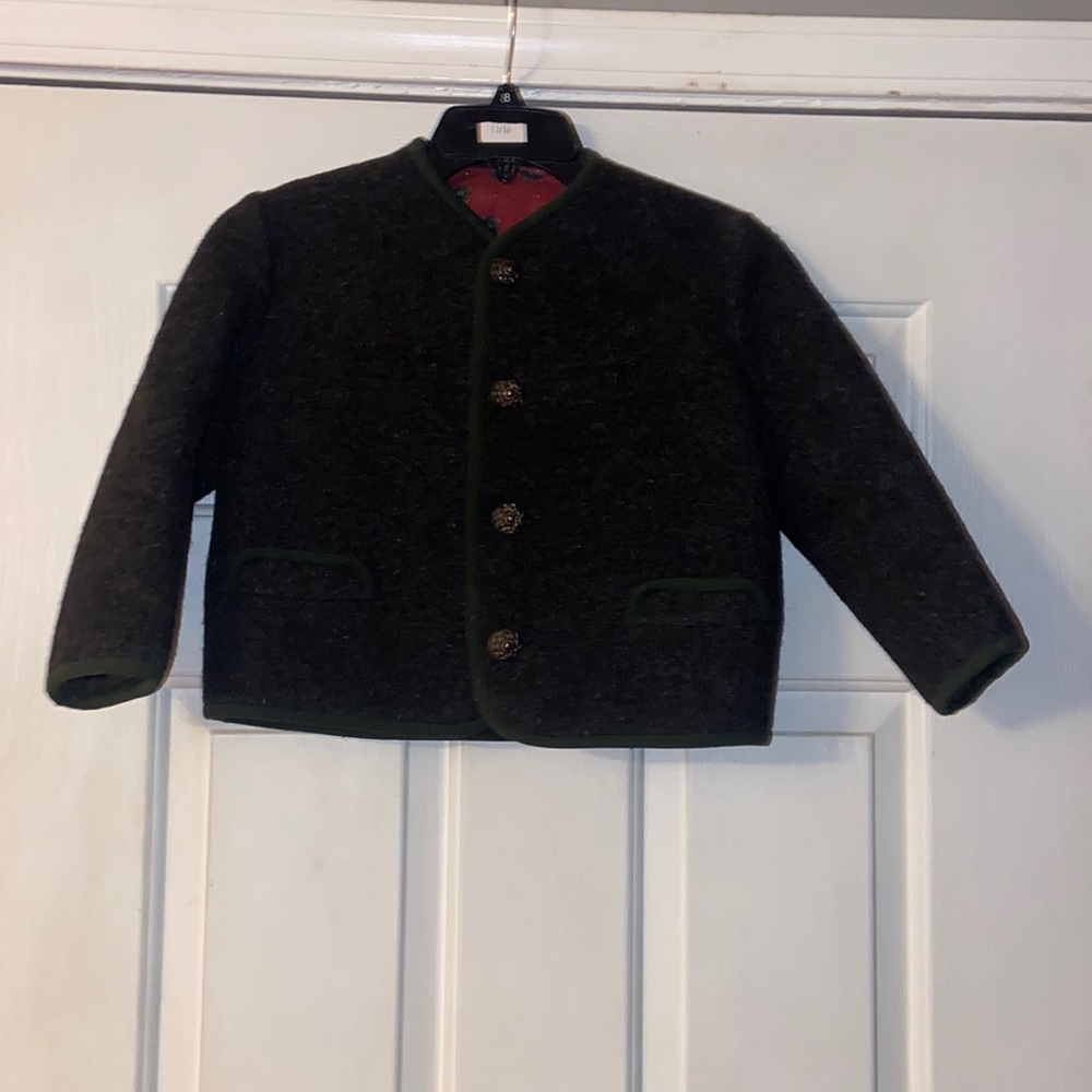 😀 Australian wool jacket girls size 6